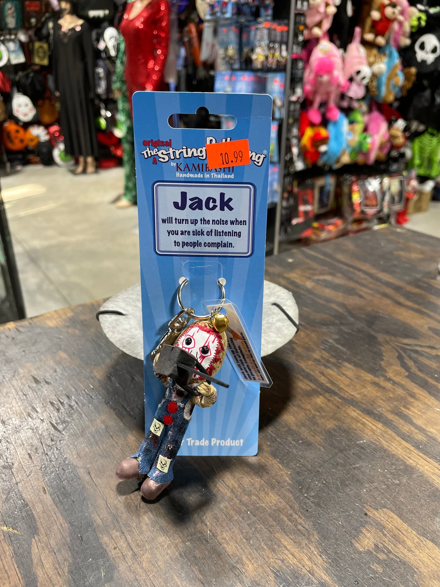 JACK STRING DOLL GANG KEYCHAIN