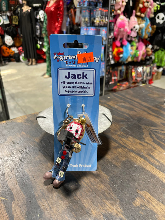 JACK STRING DOLL GANG KEYCHAIN