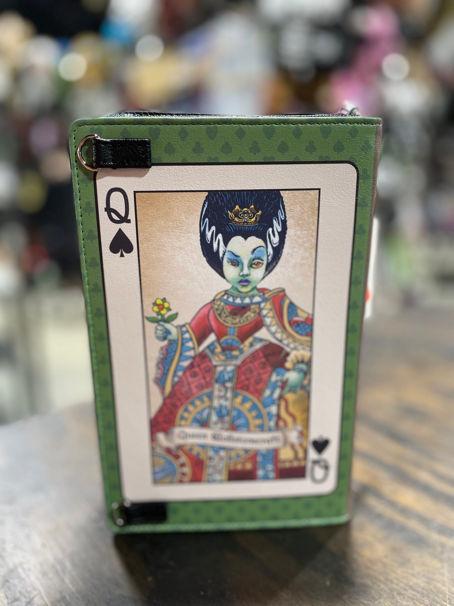 THE ORANGE TAROT CARD BOOK CLUTCH IN VINYL PURSE