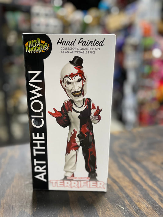 ART THE CLOWN HEAD KNOCKER