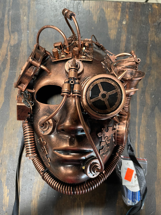 COPPER STEAMPUNK MASK