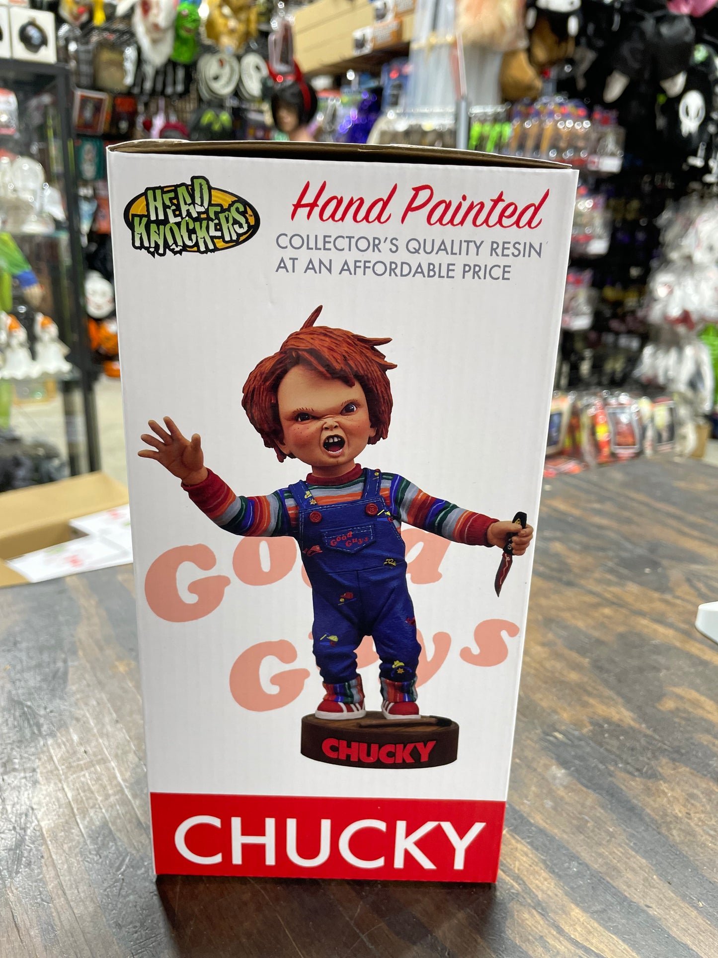 CHUCKY HEAD KNOCKER