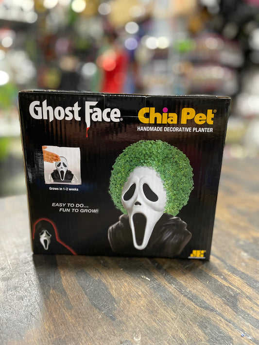 GHOST FACE CHIA PET