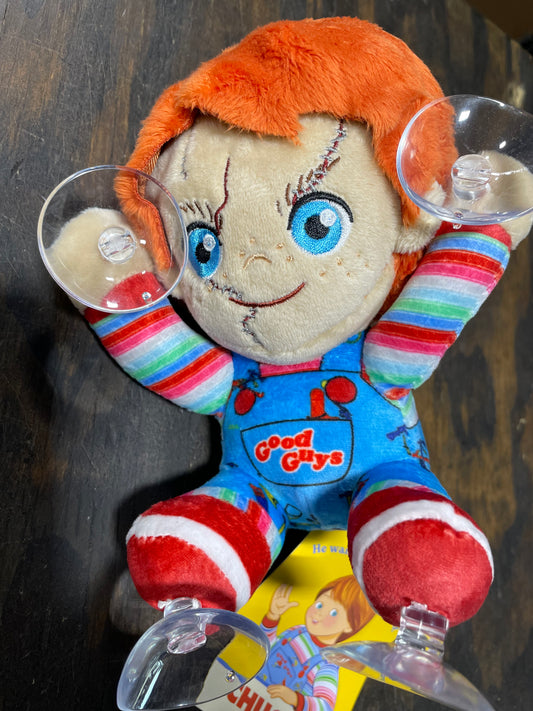 CHUCKY PLUSH WINDOW CLING