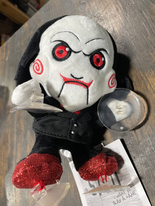 SAW BILLY PLUSH WINDOW CLING