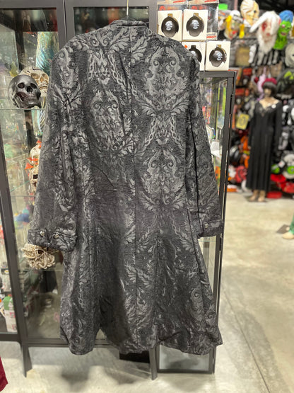 BROCADE MILITARY STYLE COAT