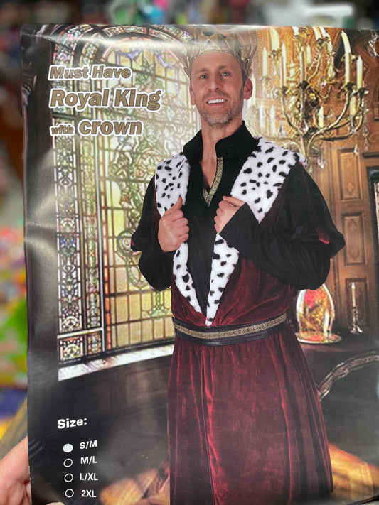 ROYAL KING COAT TOP WITH CROWN