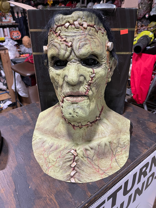 Ghoulish Frankenstein Green Hypermask