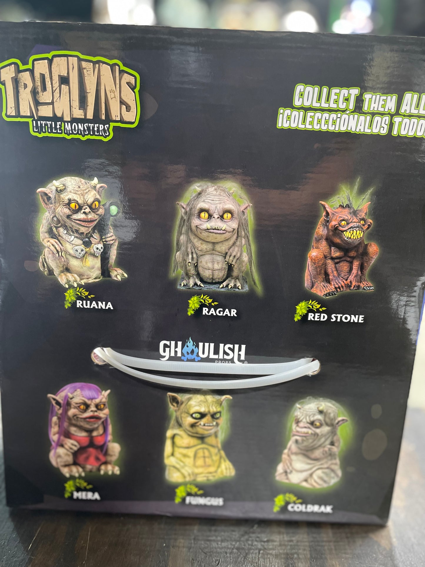 RED STONE TROGLYNS LITTLE MONSTER