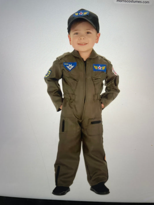 BOYS AIR FORCE FIGHTER PILOT COSTUME