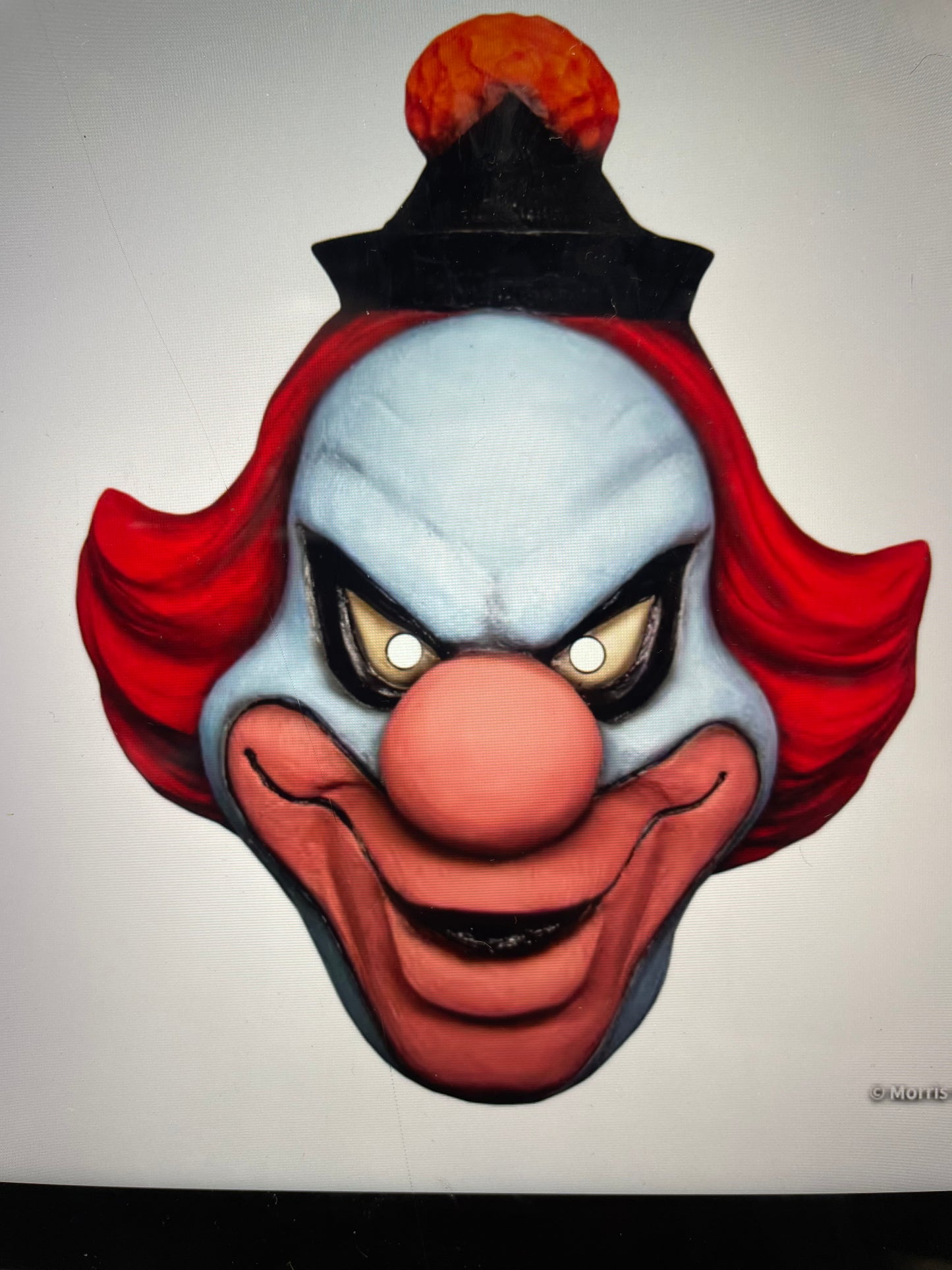 THE CLOWN VACUFORM MASK (SCOOBY DOO)