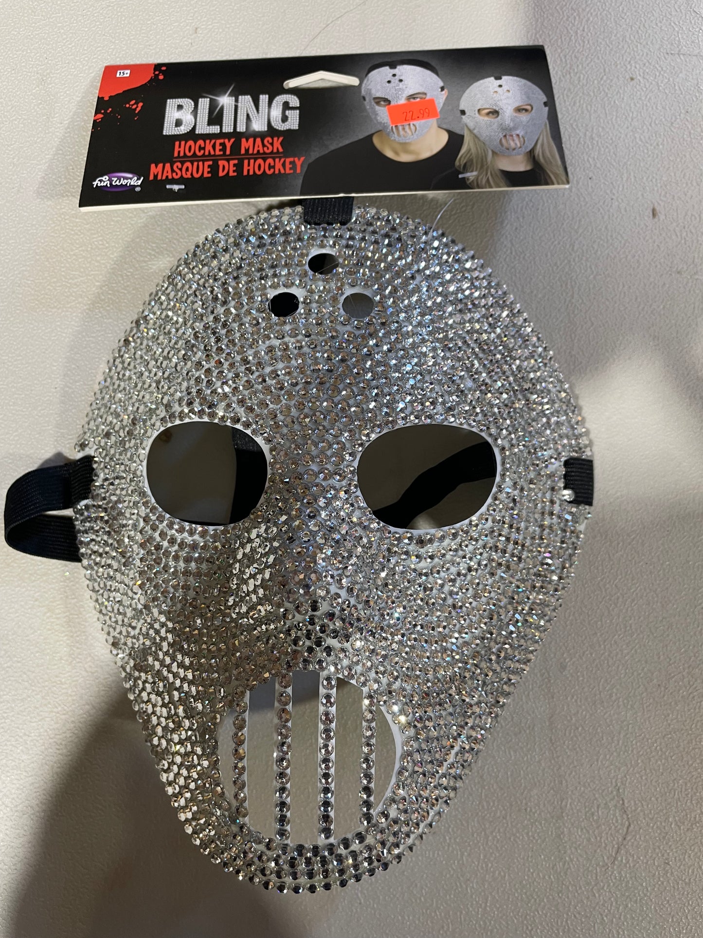 BLING HOCKEY MASK