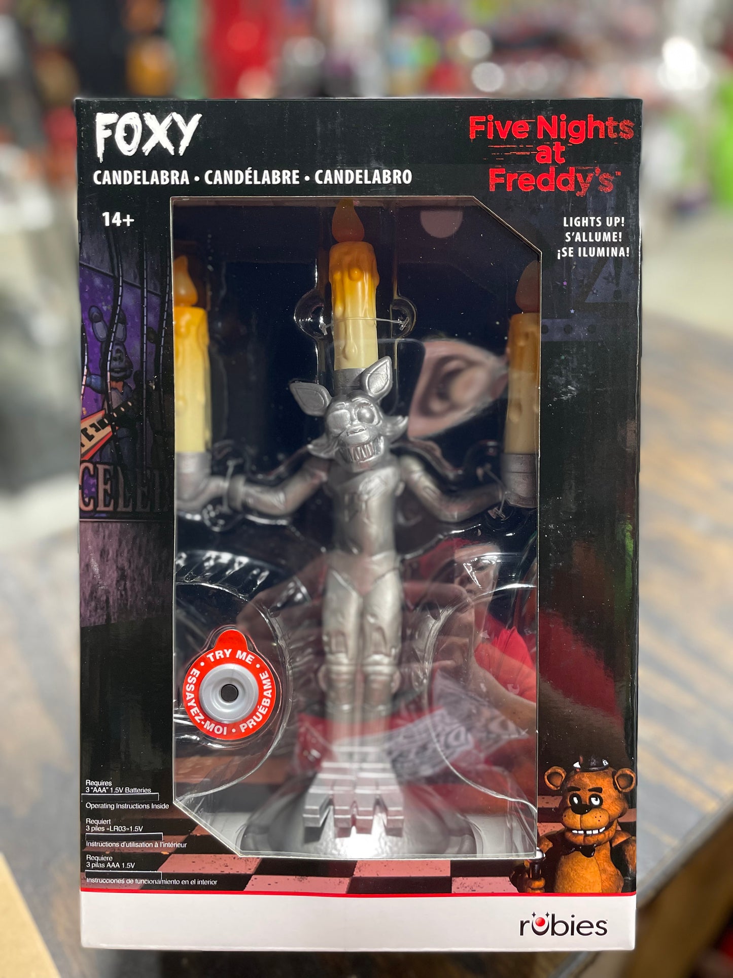 FIVE NIGHTS AT FREDDY'S FOXY CANDELABRA