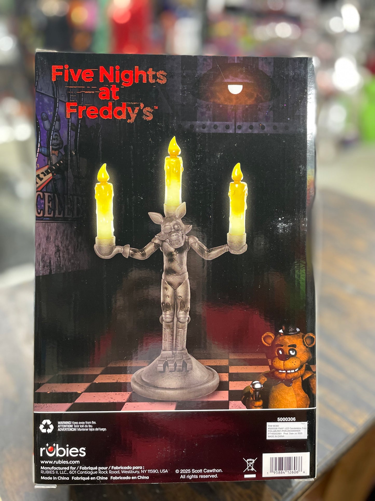 FIVE NIGHTS AT FREDDY'S FOXY CANDELABRA