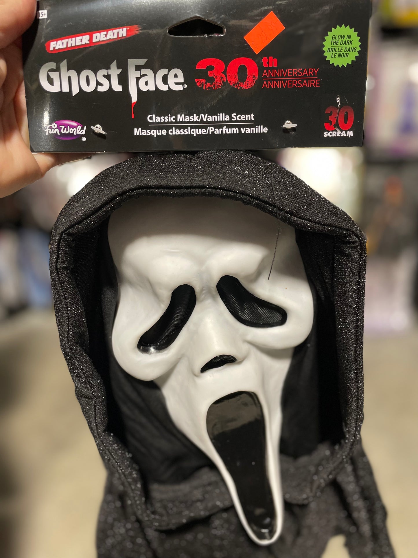 GHOSTFACE 30TH ANNIVERSARY MASK