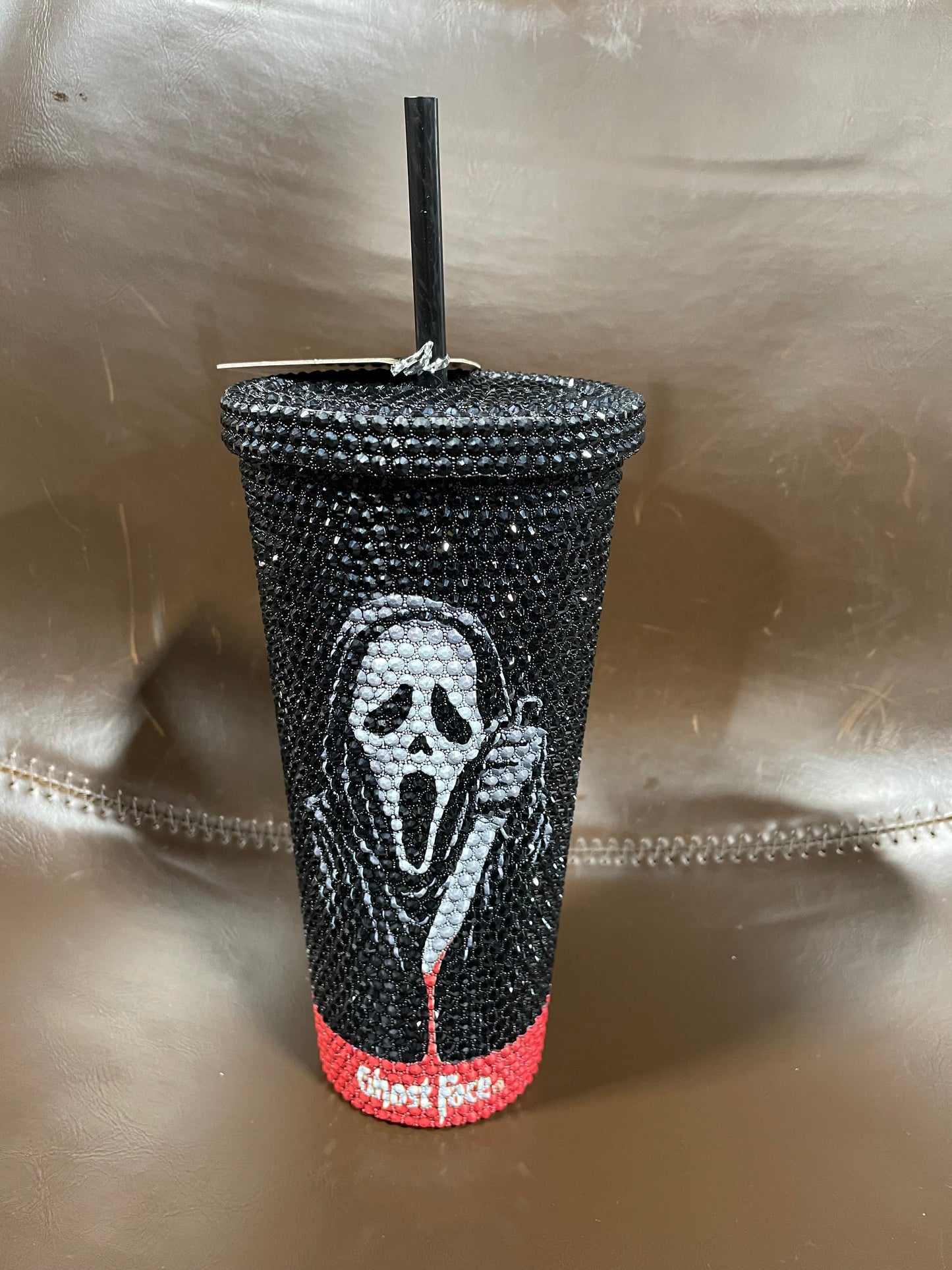 GHOSTFACE BLING TUMBLER
