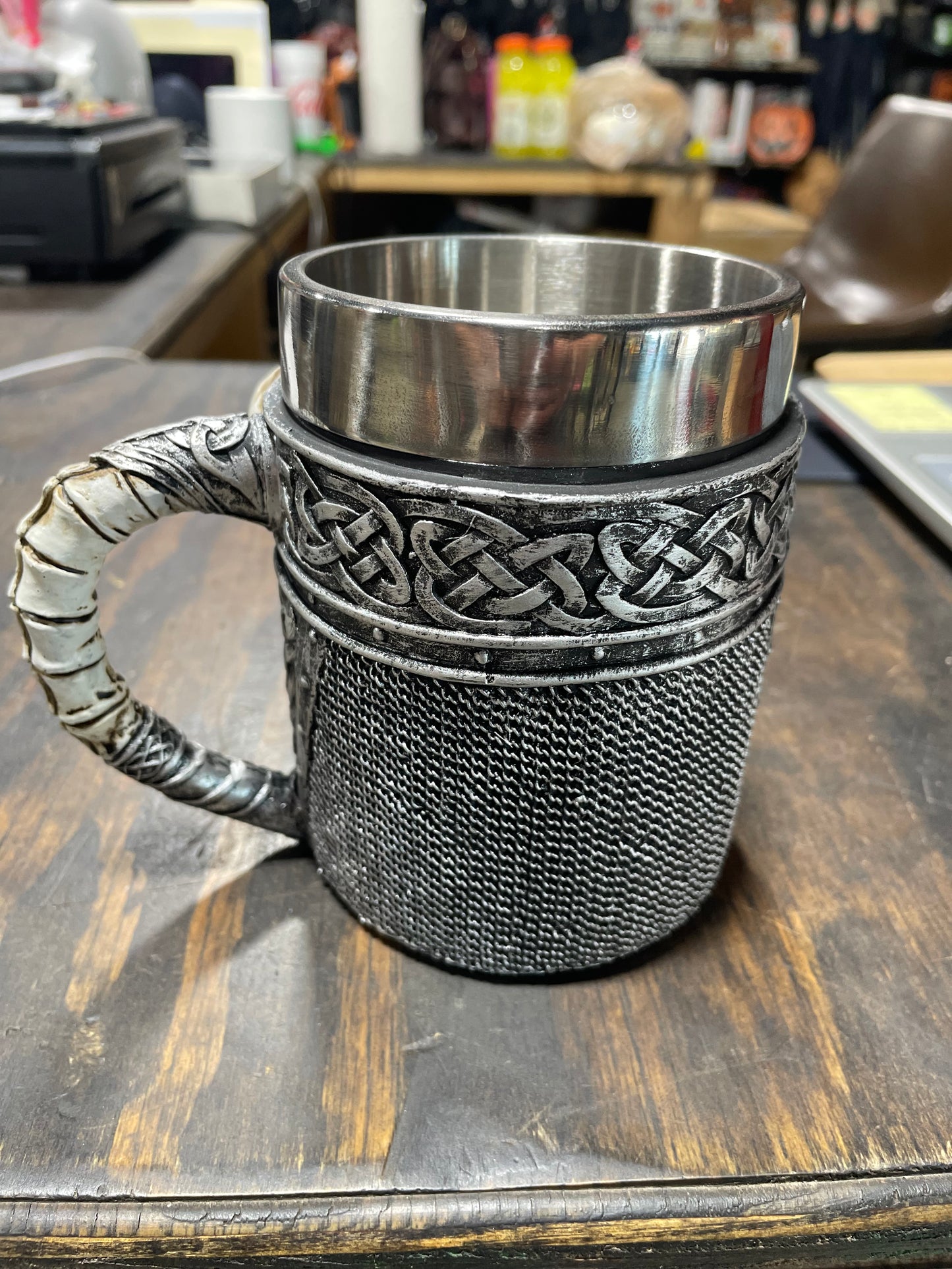 WARRIOR SKULL MUG