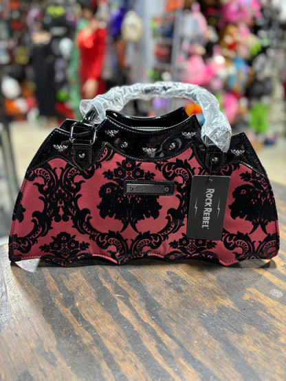 DAMASK BAT HANDBAG