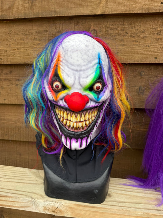 Clown Silicone Half-mask