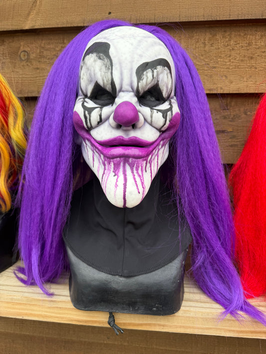 Clown Slicone Half Mask