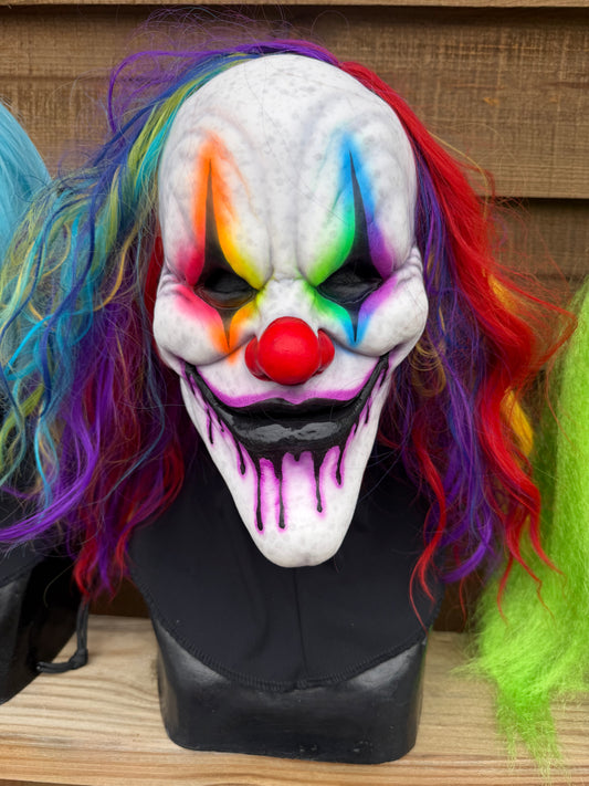 Clown Silicone Half Mask