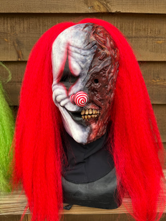 Clown Silicone Half Mask