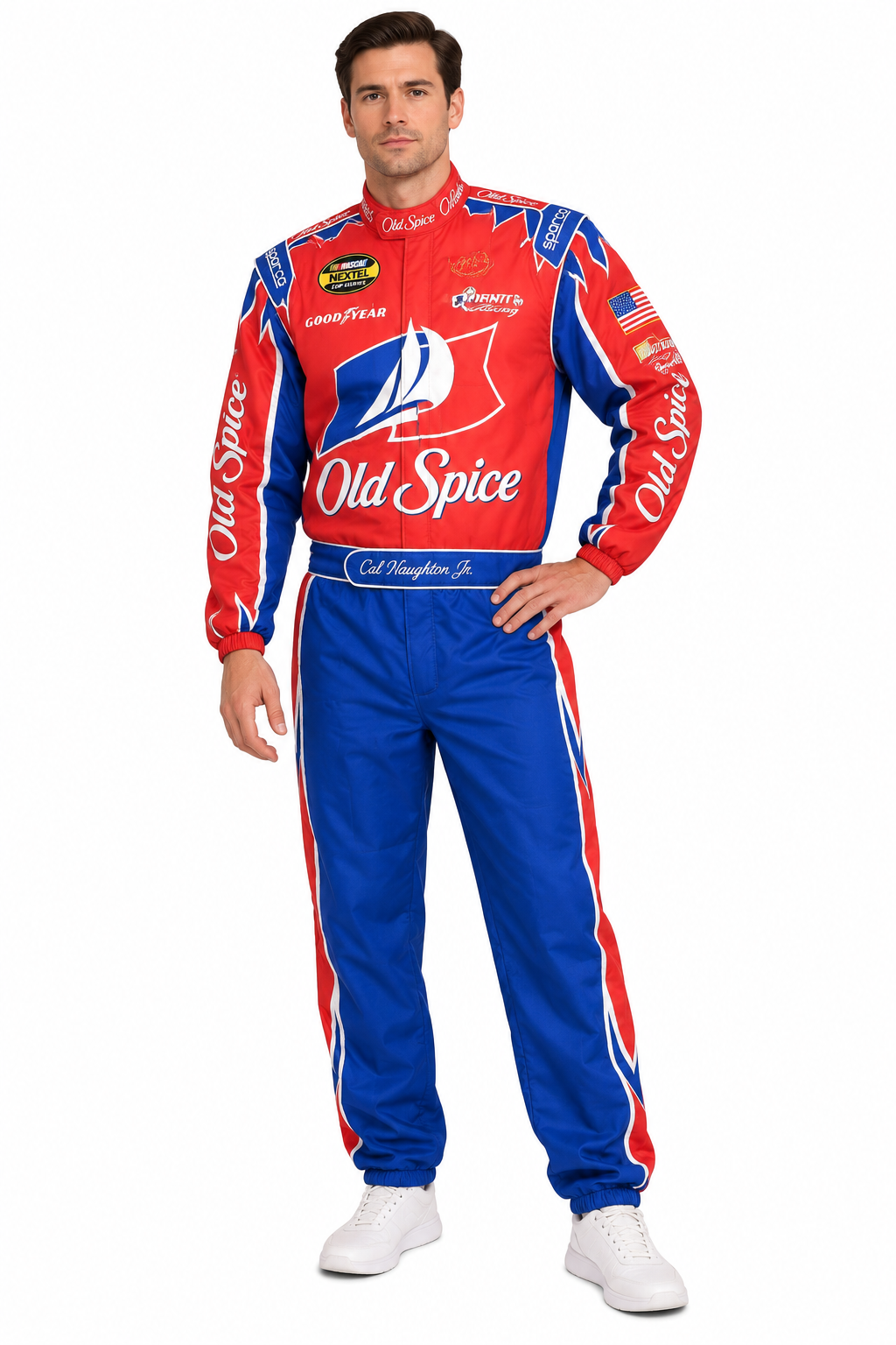 Talladega Nights Cal Naughton Jr. Adult Racing Costume