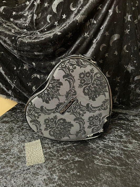 Rock Rebel Heart Shaped Shoulder Bag