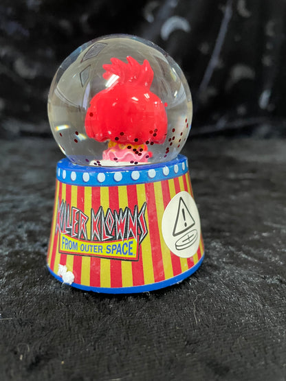 Killer Clown From Outer Space Snow Globe