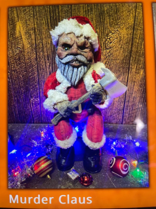 MURDER CLAUS FOREVERMORE DOLL