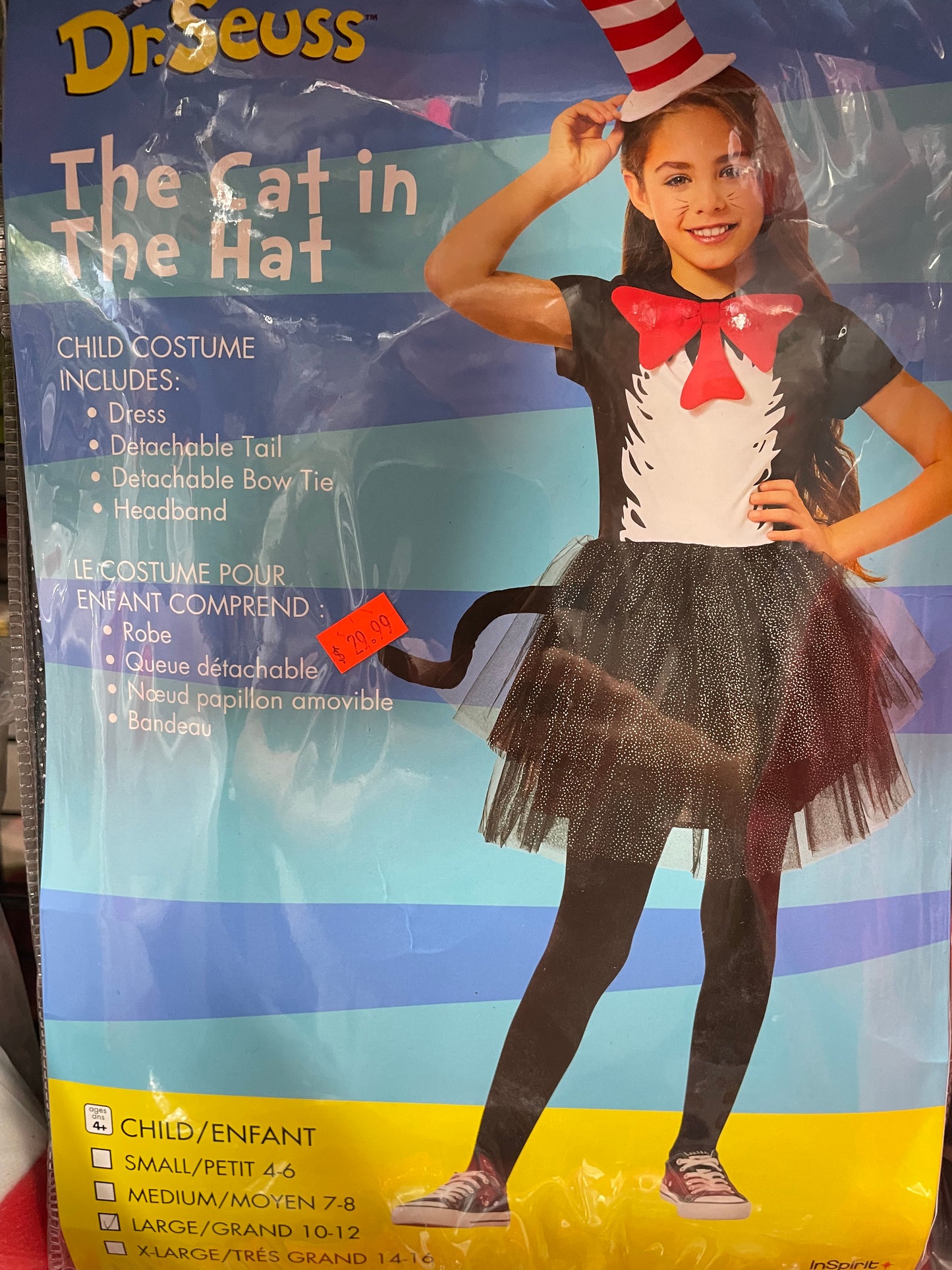 THE CAT IN THE HAT COSTUME
