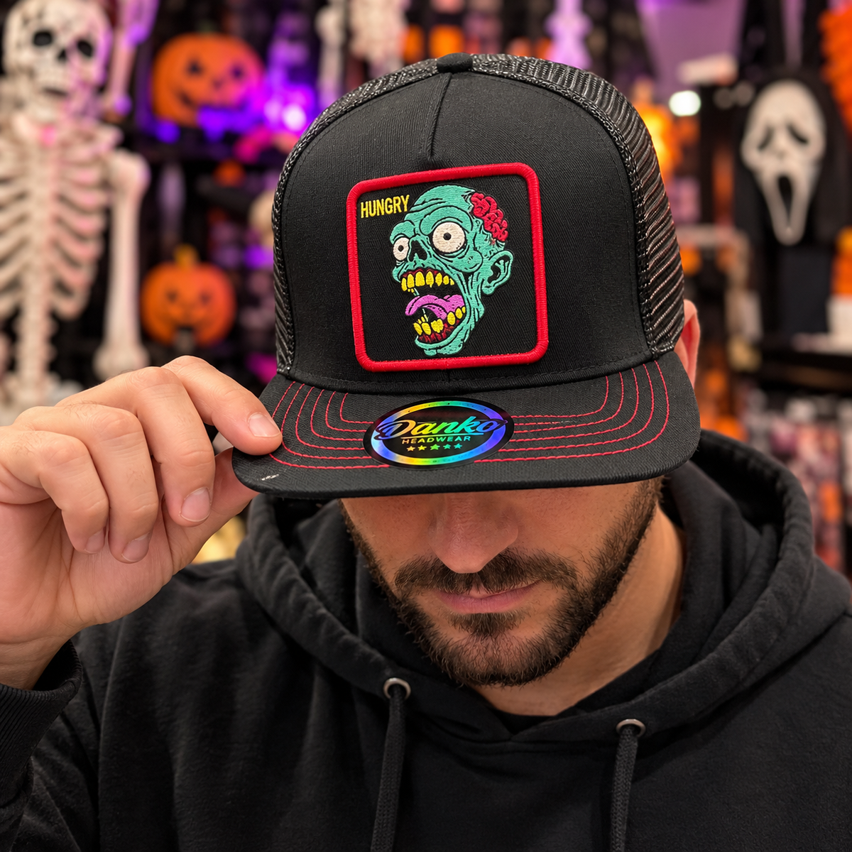 Hungry Zombie Trucker Hat – Danko Headwear